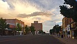 Downtown Clovis Evening Sky